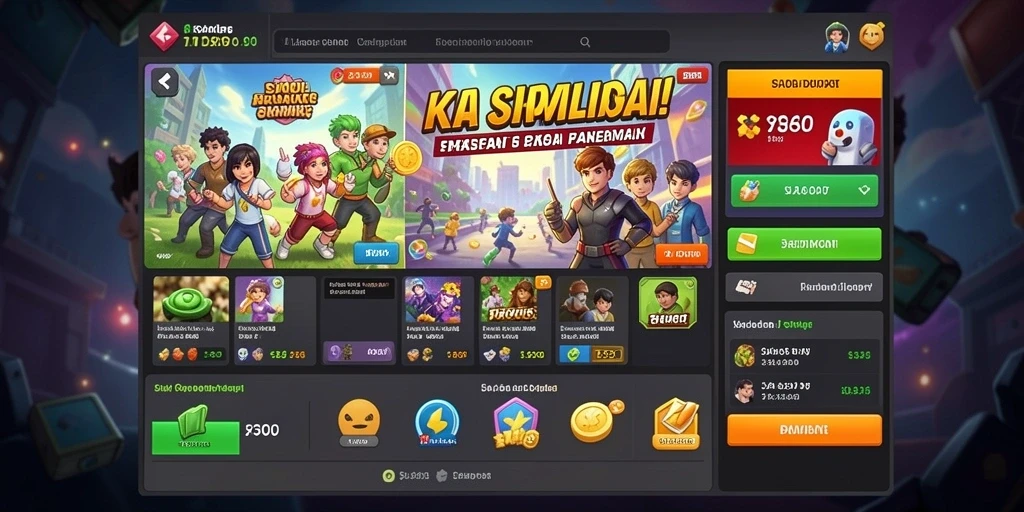 Pengalaman bermain yang menyenangkan dan interaktif.