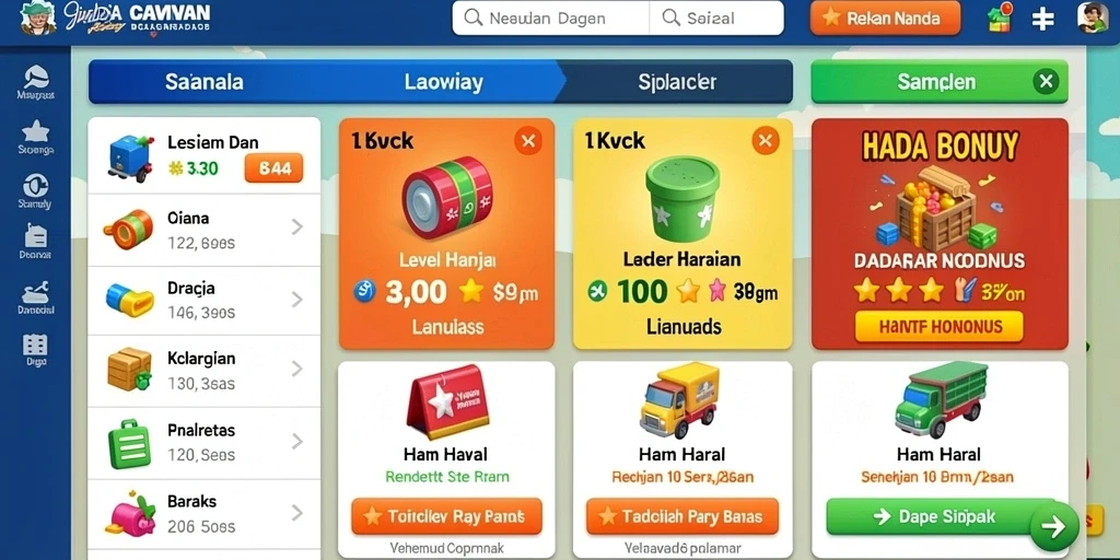 Fitur bonus menarik yang membuat permainan semakin seru.
