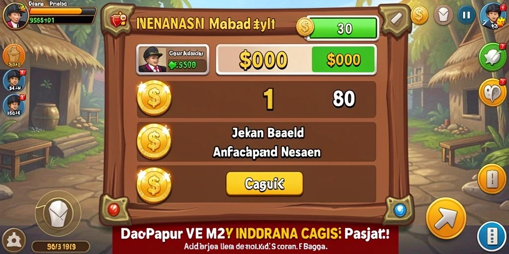 Fitur bonus menarik yang menambah keseruan bermain.