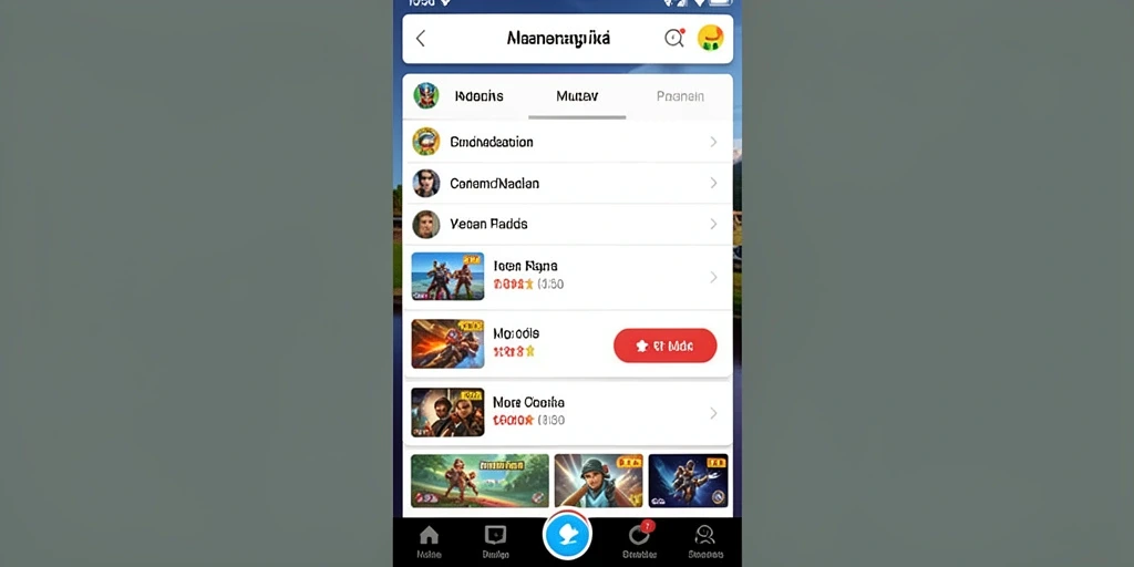 Screenshot dari mode permainan yang seru.