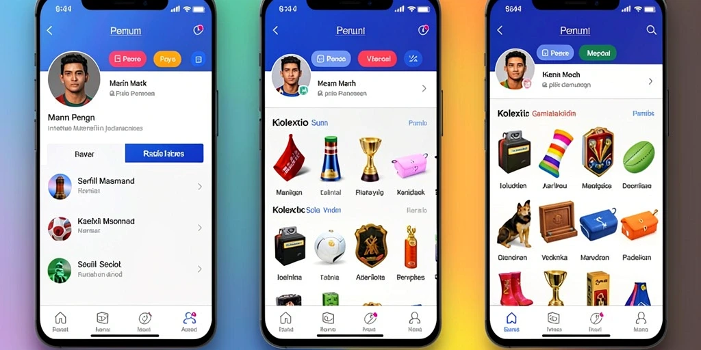 Sistem reward yang mendorong pemain untuk terus bermain.