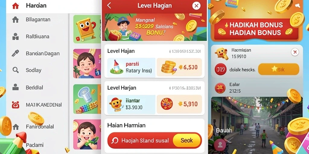 Sistem bonus yang menguntungkan bagi pemain.