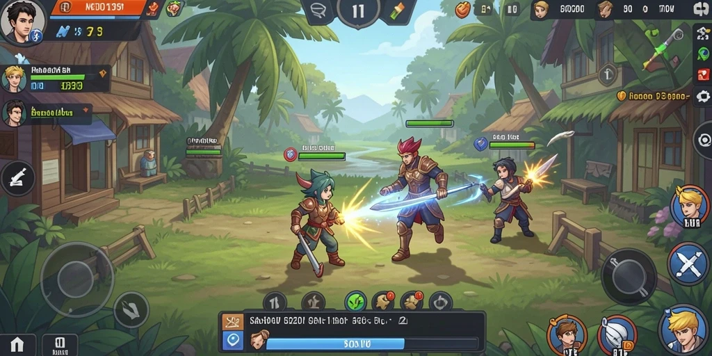 Fitur power-up untuk membantu menyelesaikan level.